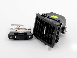 ES#417696 - 7L6819704L3X1 - Air Vent Assembly - Right - Replacement air vent for the passenger side dashboard - Genuine Volkswagen Audi - Volkswagen