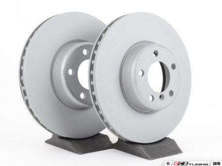 ES#2771095 - 34116792223zKT - Front Brake Rotors - Pair (340x30) - Featuring Zimmermann's "Coat Z" coating for corrosion resistance - Zimmermann - BMW