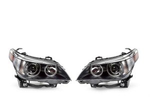 ES#2855417 - 63127166120KT - Adaptive Curve Bi-Xenon Headlights - Set - Drastically improve lighting performance & your BMW's appearance with these Bi-Xenon Headlights - Hella - BMW