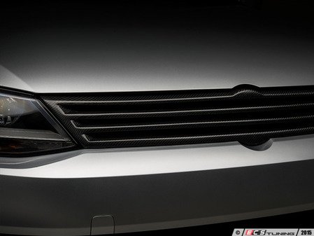 ES#3005989 - 014280ECS01A02 - Badgeless Grille - Carbon Fiber - (NO LONGER AVAILABLE) - Add custom styling with this bolt-on Badgeless grille! - ECS - 