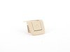 ES#155897 - 52209112425 - E93 ISOFIX Cover - priced each - Beige - Genuine BMW - BMW