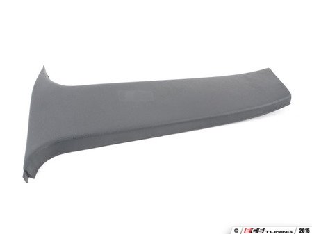 ES#113417 - 51438138859 - E34 Black Lower B-Pillar Trim - Left - Replacement interior B-pillar trim - Genuine BMW - BMW