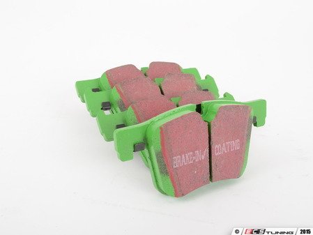 ES#2619903 - DP62105 - front GreenStuff Performance Brake Pad Set - Designed as a mildly upgraded pad, great for an afternoon of sporty driving. - EBC - BMW