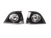 ES#2808246 - 4441514PXAE2 - Robot Eye Style Crystal Black Corner Indicator Set - Add unique styling to your E36 and ditch those ambers with these robot style corner markers - Depo - BMW