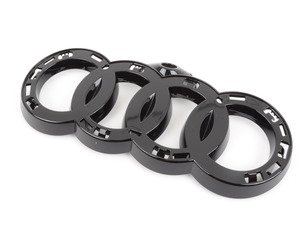 ES#2696808 - 4G8853391AT94 - Audi Grille Ring holder - Gloss Black - Keep your car looking top notch - Genuine Volkswagen Audi - Audi