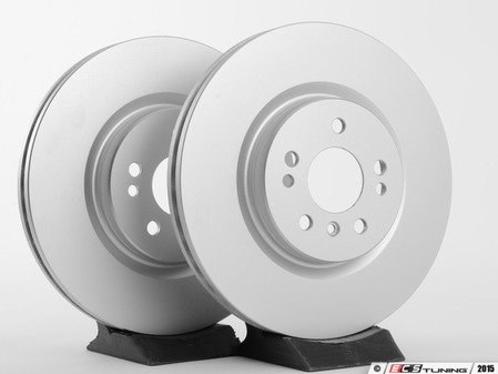 ES#2608104 - 1644211312KT4 - Front Brake Rotors - Pair - Featuring a protective Meyle Platinum coating - Meyle - Mercedes Benz
