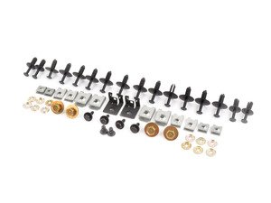 ES#2954390 - 51112294577 - E39 Front Bumper Installation Hardware - (NO LONGER AVAILABLE) - All of the clips, screws, expanding rivets, and speed nuts you will need to install your front bumper. - Genuine BMW - 