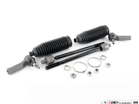 ES#2808527 - 1K0423810AKT5 - Tie Rod Service Kit - Kit services both left and right side - Assembled By ECS - Volkswagen