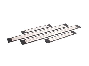 ES#1894956 - 5K4071303 - Door Sill Set - Stainless Steel - Set of stainless steel door sills for added durability - Genuine Volkswagen Audi - Volkswagen