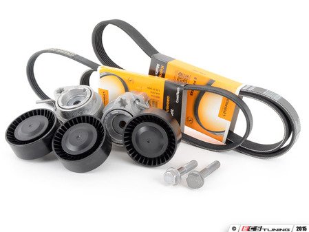 ES#2862358 - 11287539831KT - Accessory Belt Service Kit - Utilizes high quality aftermarket components - Assembled By ECS - BMW