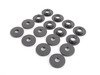 ES#1443707 - 955044800648B2 - Floor Mat Fasteners - Black - Set of 8 for front & rear mats - Genuine Porsche - Porsche