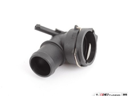 ES#2882408 - 1K0122291BA - Radiator Coupler - Upper - Coupler that connects the upper radiator hose to the radiator - Vaico - Volkswagen
