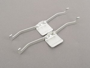 ES#2966704 - 4F0615269 - Front Anti-Rattle Spring - Pair - Keeps the brake pads secure in the caliper - Carlson - Audi Volkswagen