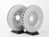 ES#2836933 - 8J0615301GKT4 - Front & Rear Brake Service Kit - Featuring ECS V5 plain rotors and ECS DD23 Daily Driver ceramic pads - Assembled By ECS - Audi