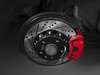 ES#2992846 - 009901ECS01KT - Rear Cross-Drilled & Slotted 2-Piece Brake Rotors - Pair (282x12) - Direct bolt-on replacement - Save 12% of unsprung weight for enhanced performance! OE#1K0615601AD - ECS - Audi Volkswagen