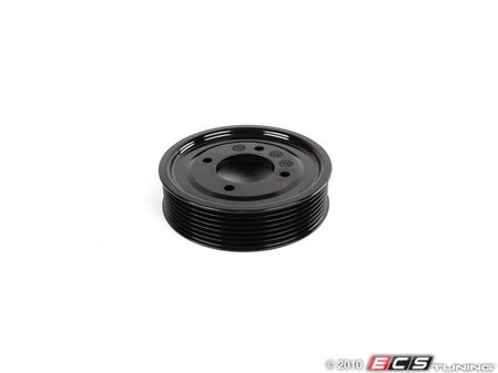 ES#24403 - 11511742045 - Water Pump Pulley - 112MM - Pulley that drives the water pump and mechanical cooling fan - Genuine BMW - BMW