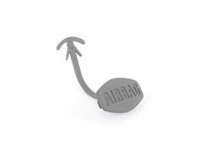 ES#99367 - 51417066502 - E85 Side Airbag Trim Cover - Grey - Snaps in place, "AIRBAG" inscription - Genuine BMW - BMW