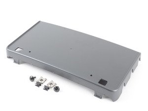 ES#2723334 - 8V58072871QP - License Plate Bracket - Grey - Stay legal with this new license plate bracket - Genuine Volkswagen Audi - Audi