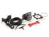 ES#2992486 - 006472ECS01AKT4 -  ECS Angled Vent Pod Boost Gauge Kit (White / Red Needle)  - Includes ECS 30in Hg/30 PSI Electronic Boost Gauge, ECS Vent Pod & ECS Throttle Body Spacer Boost Tap - ECS - Volkswagen