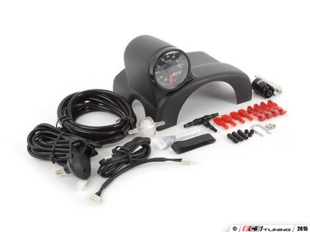 ES#2855972 - 000965ecs04aaKT - ECS Column Pod Boost Gauge Kit - Includes ECS 30in Hg/30 PSI Electronic Boost Gauge, Column Pod and ECS Manifold Port Boost Tap Kit - Assembled By ECS - Volkswagen