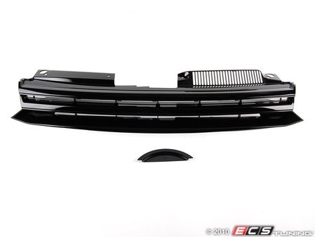 ES#1897139 - 1L0853653JOE - Badgeless Grille - Black - (NO LONGER AVAILABLE) - A sleek European look without distractions - JOM - 