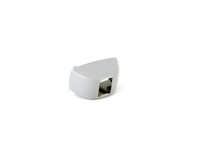 ES#2577056 - 4G0857563EP5 - Sun Visor Clip Cap - Priced Each (Crystal Silver) - This cap is located on the sun visor clip - Genuine Volkswagen Audi - Audi