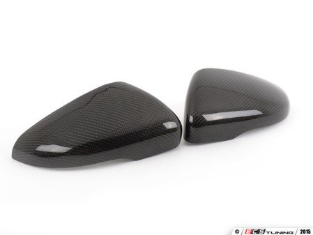 ES#2776773 - 007461ECS03 - MK6 - Carbon Fiber Mirror Cap Set - Add a unique, lightweight look to your ride - ECS - Volkswagen