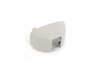 ES#2577056 - 4G0857563EP5 - Sun Visor Clip Cap - Priced Each (Crystal Silver) - This cap is located on the sun visor clip - Genuine Volkswagen Audi - Audi