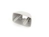 ES#2577056 - 4G0857563EP5 - Sun Visor Clip Cap - Priced Each (Crystal Silver) - This cap is located on the sun visor clip - Genuine Volkswagen Audi - Audi