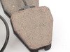 ES#1899283 - Eur912 - Front Euro Ceramic Brake Pad Set - For those looking for a low dust replacement brake pad - Akebono - Audi Volkswagen