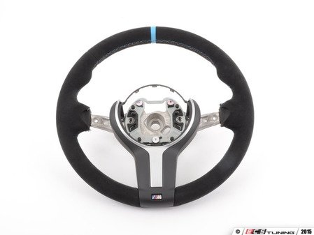 ES#2713743 - 32302253653 - BMW M Performance Steering Wheel  - Wrapped in alcantara! - Genuine BMW M Performance - BMW