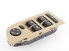 ES#2101386 - 61319217331 - Beige Window Switch Assembly - Left Front - Replace your failed switchgear - Genuine BMW - BMW