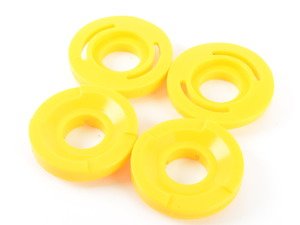 ES#2959777 - PFR5-4612x2 - Performance Polyurethane Rear Subframe Bushing insert Set - Front Position - A more planted subframe means a more planted rear end and better handling - Powerflex - BMW