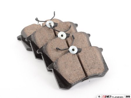 ES#1844151 - eur340a - Rear Euro Ceramic Brake Pad Set - Ceramic composite developed to meet low dust & noise requirements - Akebono - Audi Volkswagen