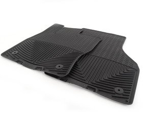 ES#2960934 - W350 - Front All-weather Floor Mats - Black - All-weather protection to endure the harshest conditions - WeatherTech - Audi Volkswagen