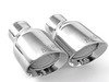 ES#2827597 - SSXAU482 - Cat-Back Exhaust System - Non-Resonated - 3" stainless steel with dual GT100 polished tips - Milltek Sport - Audi