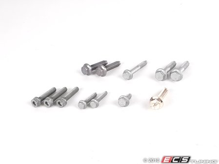 ES#1893864 - 1J0198111 - Clutch Installation Kit - Essential basic stretch bolt kit, made up of hardware removed during engine and transmission separation. - Genuine Volkswagen Audi - Audi Volkswagen