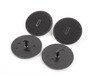 ES#2987261 - 51472409276 - Rubber Rear Floor Mat Set - Black - (NO LONGER AVAILABLE) - Keep your BMW's carpet protected from dirt and debris - Genuine BMW - 