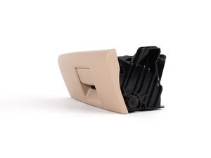 ES#2523052 - 8K0882602BK38 - Front Underseat Storage Bin - Cardamom Beige - Right - Add convenient storage underneath the front seat! - Genuine Volkswagen Audi - Audi