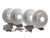 ES#2739114 - 34111160936OEKT - Front & Rear Brake Service Kit - Featuring ECS V5 coated rotors and ECS DD23 "Daily Driver" ceramic pads. - Assembled By ECS - BMW
