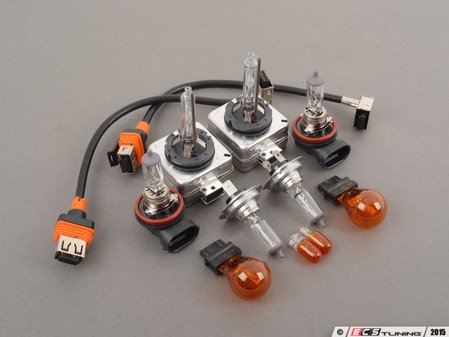 ES#2581948 - N10566103KT3 - Front Bulb Refresh Kit - Xenon - Avoid bulb outages before they happen with this front exterior lighting kit! - Assembled By ECS - Audi
