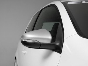 ES#2959951 - 014300ECS03A-03 - Mirror Cap Set - Brushed Aluminum - (NO LONGER AVAILABLE) - Replacement side mirror caps finished in brushed aluminum-look plating - ECS - 