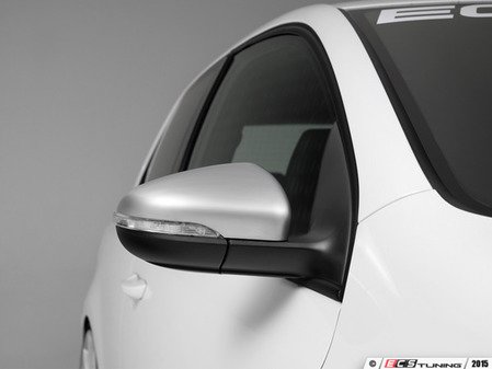 ES#2959951 - 014300ECS03A-03 - Mirror Cap Set - Brushed Aluminum - (NO LONGER AVAILABLE) - Replacement side mirror caps finished in brushed aluminum-look plating - ECS - 