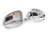 ES#2959958 - 0124300ECS05A-02 -  Mirror Cap Set - Chrome  - (NO LONGER AVAILABLE) - Replacement side mirror caps finished in chrome plating - ECS - 