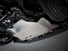 ES#2986429 - 011768ecs01KT -  Aluminum Street Shield Skid Plate Kit - Protect your vehicle's fragile plastic oil pan and under carriage with this 3/16" (4.76mm) thick aluminum skid plate - ECS - Volkswagen