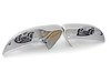 ES#2959951 - 014300ECS03A-03 - Mirror Cap Set - Brushed Aluminum - (NO LONGER AVAILABLE) - Replacement side mirror caps finished in brushed aluminum-look plating - ECS - 