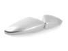 ES#2959948 - 0124300ECS02A-03 - Mirror Cap Set - Brushed Aluminum - (NO LONGER AVAILABLE) - Replacement side mirror caps finished in brushed aluminum-look plating - ECS - 