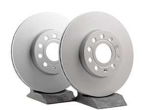 ES#2855131 - 1k0615301tateKT - Front Brake Rotors - Pair (288x25) - Restore the stopping power in your vehicle - ATE - Audi Volkswagen