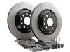 ES#2765860 - 1K0615601N - Rear Brake Service Kit - Featuring ECS V5 rotors and ECS EP24 "Enthusiast Performance" pads. - Assembled By ECS - Volkswagen