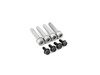 ES#2765860 - 1K0615601N - Rear Brake Service Kit - Featuring ECS V5 rotors and ECS EP24 "Enthusiast Performance" pads. - Assembled By ECS - Volkswagen